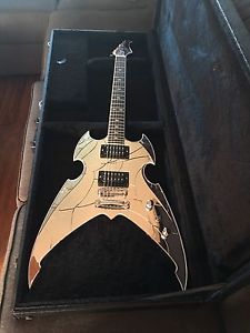 Silvertone Paul Stanley Cracked Mirror Apocalypse Pro Guitar - KISS