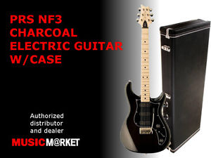 PRS Electric Guitar NF3 Charcoal with Case -  MADE IN USA, 6 string, BRAND NEW