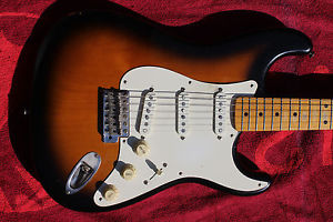 Fender Stratocaster  57-115 Japan 1989 mit Nitrolack und USA Pick up´s  wie JV