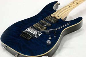 SCHECTER EX-5B-24 Custom Blue w/gigbag/512