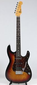 History LH-S5R Woodgrain Tri Burst 2014 Made in Japan Electric guitar