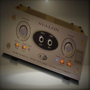 Avalon U5 Pure Class A Mono Instrument DI-Preamplifier Silver