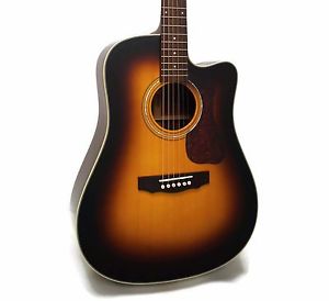 Guild D-140CE Westerly Collection Dreadnought Acoustic-Electric Guitar w/ Case