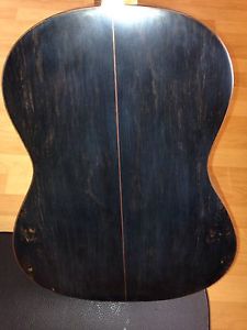 Superb Classical guitar Hand Made Solid Ebony back and sides solid Cedar top
