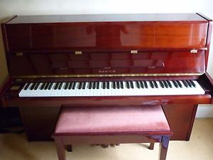 Piano and stool - rosewood - excellent condition