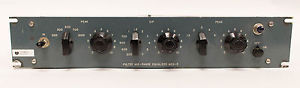 Vintage Pultec Mid-Range Equalizer MEQ-5 Parametric EQ Rack Unit #2776