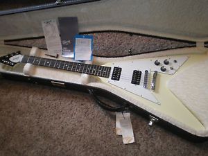 Gibson flying V white Mint!!!!