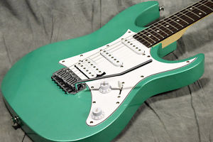 Ibanez GRX-40 Metallic Light Green Regular Condition With Soft Case