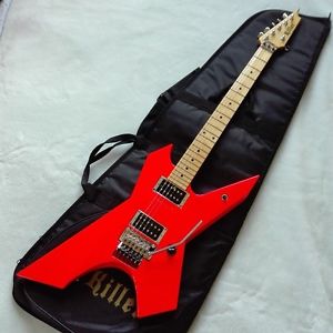 Killer KG-PRIME Original Flash Red Akira Takasaki Model E-Guitar Free Shipping