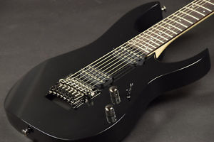 Ibanez Prestige RG2527ZA Black  Electric guitar 7 string DiMarzio PAF HH PU