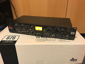 dbx 676 Röhren-Mikrofon-Vorverstärker mit EQ und Kompressor