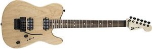 New 2017! Charvel Pro-Mod San Dimas Style 2 HH FR Ash  Natural Ash