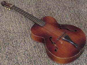 1939 Kay Violin / Cello Style Acoustic Guitar Stromberg Harmony AMAZING!!!