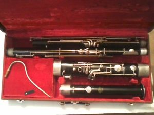 VERY NICE PLAYING LINTON MODEL 5K BASSOON AND LOOKS VERY RESPECTABLE WITH BOCAL