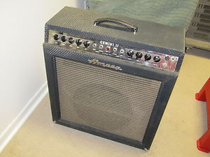 Vintage Ampeg Amplifier Gemini II G-15 Guitar Amp 1x15 w/ Footswitch!