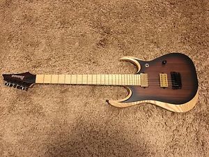 Ibanez RGDIX6MRW Charcoal Brown Burst - Iron Label - Absolut NEU- DiMarzio Titan