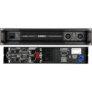 QSC PL325 Powerlight 3 Series Power Amplifier PL 325 2500w Lightweight Chassis
