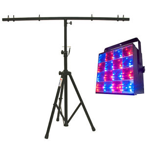 American DJ FREQ MATRIX QUAD 16x8w 4-in-1 RGBW LED Strobe with ASC-L007 Stand