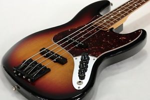 Fender USA American Vintage 62 Jazz Bass 3Knobs 3-Color Sunburst Electric Base