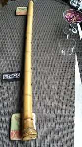 ZEN Komuso Shakuhachi / Hotchiku Root End Flute Key Of E