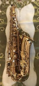 Rare Beauty!! Dark Yellow-Gold Selmer Mark Vi Alto Sax- One Of The Last Produced
