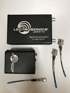 Lectrosonics UCR411A & UM400a UHF Wireless system Block 26