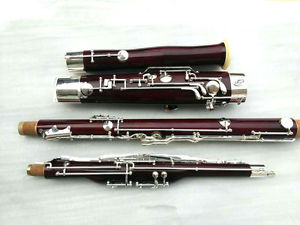 New Bassoon C tone 26 keys great maple + Fine quality Free case #BS8