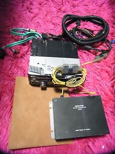 Alpine CDA-7990J Tuner/CD Player , DC-DC converter, cables, etc.