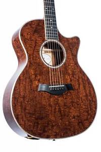 Taylor Custom GA w/ Venetian Cutaway, Figured Mahogany