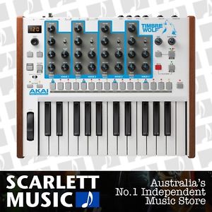 AKAI Professional Timbre Wolf 4 Voice Analog Synthesizer *BRAND NEW*