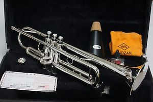 Yamaha YTR4335GS Used Intermediate TRUMPET SILVER Brass Mouthpiece Hard CASE Bb