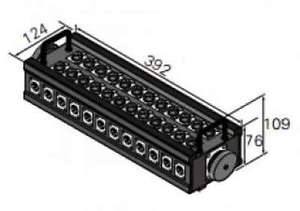 Pre-Order NEW CANARE 24B12MSW Connector box 24ch XLR male / female From JP w/TN