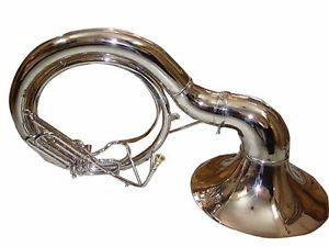 BRAND NEWPremier MW PRIME KING*SUSAPHONE NICKEL TUBA 24" BELL SOUND+MP+BAG