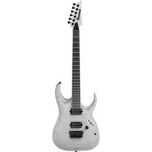 Ibanez Iron Label RGAIX6FM Flame Maple/Mahogany Electric Guitar-White Frost Flat