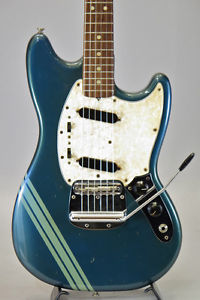 Fender USA 1972 Mustang Competition Burgundy Vintage Electric guitar E-guitar