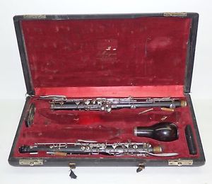 Marigaux SML English Horn #2567, project instrument, needs work, 2 bocals, case