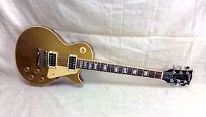 Vintage 1981 Gibson Les Paul Deluxe Goldtop Standard Electric Guitar 1980's