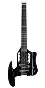 Traveler Speedster Hot Rod V2 Black - E-Gitarre inkl. Tasche