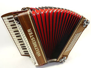 Akkordeon, Weltmeister, Monte , 72 Bass , Helikon