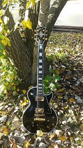 Gibson Les Paul Custom Electric Guitar 2013 Black