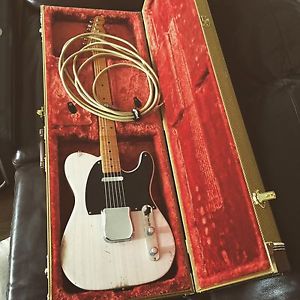 Fender Telecaster Nocaster Custom Nitrocellulose Blonde Relic Master-build