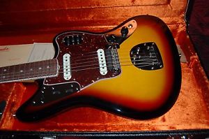 New Fender American Vintage '65 Jaguar 3 Tone Sunburst Authorized Dealer OHSC