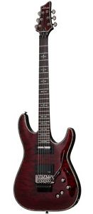 Schecter Hellraiser C-1 FR BCH - E-Gitarre in Black Cherry