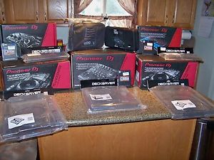 Two -Pioneer CDJ-2000NXS2  CDJ2000NXS2 CDJ-2000 Nexus 2 + lots of extras