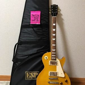 Used ESP Japan Edwards Les Paul Guitar E-LP-108LTS Lemon Drop 22f Seymour Duncan