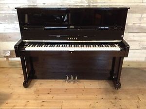 Refurbished secondhand Yamaha U1 upright piano. Immaculate.