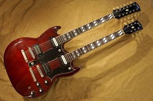 Greco SGW1300 '80 SG Double neck type Electric Guitar, Made in Japan, u1103