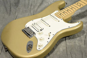 Fender American Stratocaster HSS S-1 SW Maple Fingerboard Shoreline Gold,Regular