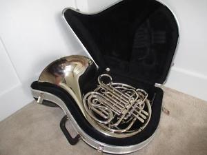 Holton H179 Farkas Silver Double French Horn W/ Case VERY NICE