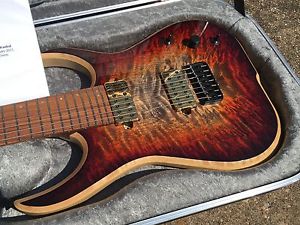 Skervesen Raptor 7 2016 Crimson Red Burst *Mint with Hiscox HSC